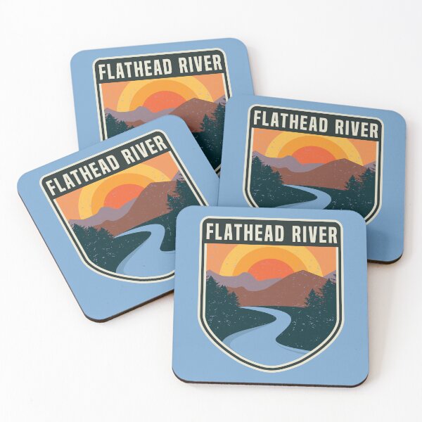 Item preview, Flathead River, Montana designed and sold by studio838.