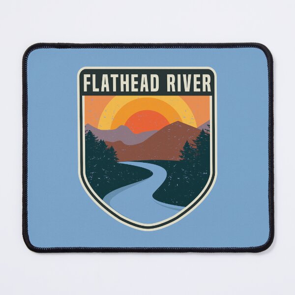 Item preview, Flathead River, Montana designed and sold by studio838.