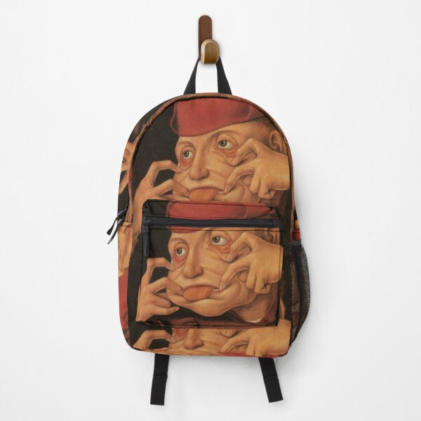 Item preview, Medieval Man Pulling his face vintage painting designed and sold by Vintage Designs +.