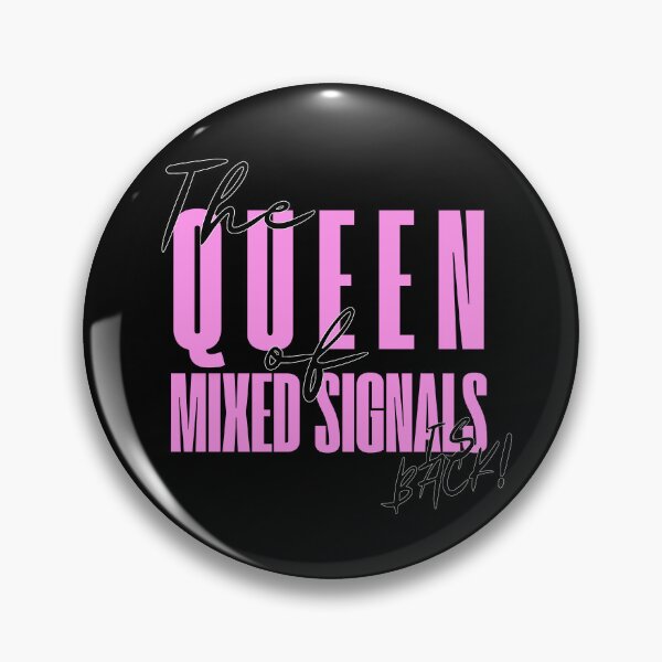 Item preview, The Queen of Mixed Signals designed and sold by nature. electrified..