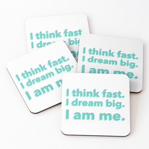 Item preview, I Think Fast I Dream Big I’m Me – ADHD Positivity Shirt for Kids and Adults designed and sold by LittleMiddleMomma.