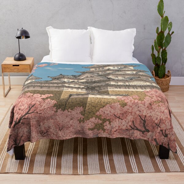 Item preview, Spring Majesty – Himeji Castle in Full Bloom designed and sold by NihonKamonScape.