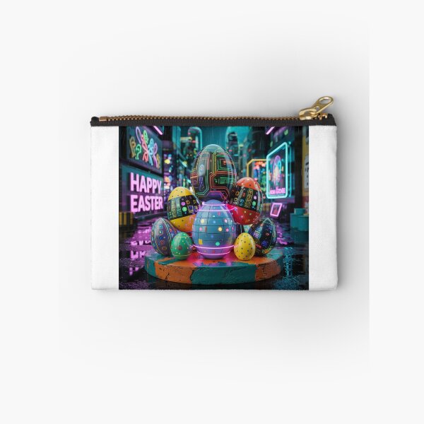 Item preview, Happy Easter Eggs - Cyberpunk Theme designed and sold by OnixDesign.