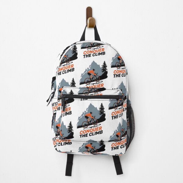 Item preview, Conquer the Climb – Mountain Biking Motivation designed and sold by Taans-Creation.