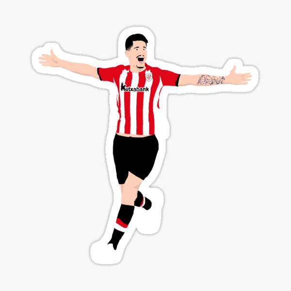 Vista previa del artículo con la obra «Oihan Sancet - Athletic de Bilbao», diseñado y vendido por Rhys40.