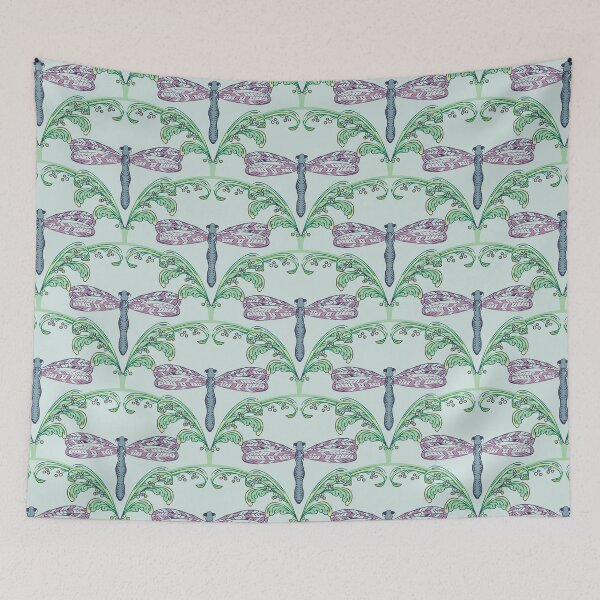 Item preview, Dragonfly scallops designed and sold by lollydogdesign.