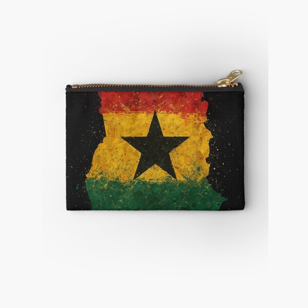 Item preview, Painted Ghana flag designed and sold by ilakz.
