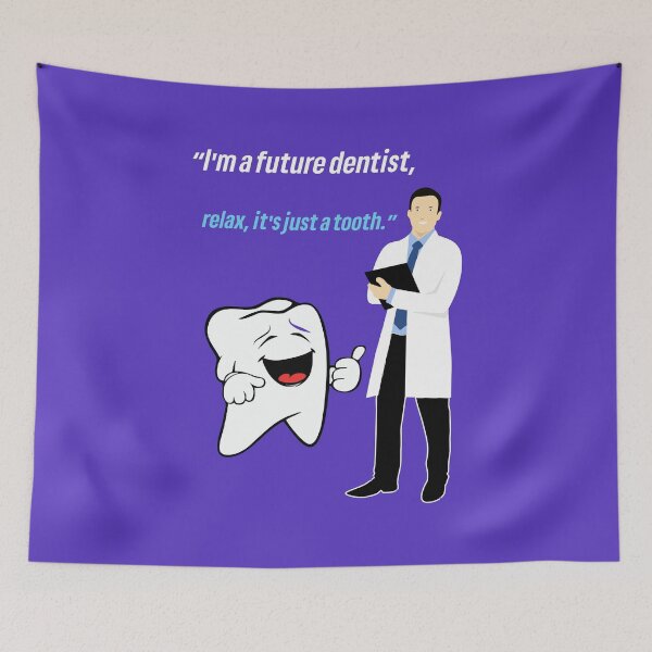 Item preview, "Relax, I'm a future dentist. designed and sold by Mahilis.