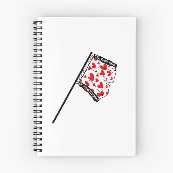 Item preview, The royal court of princess donut flag (colour) designed and sold by TheDoodlemancer.
