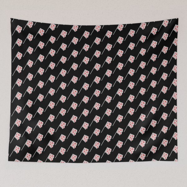 Item preview, The royal court of princess donut flag (darkcolour) designed and sold by TheDoodlemancer.