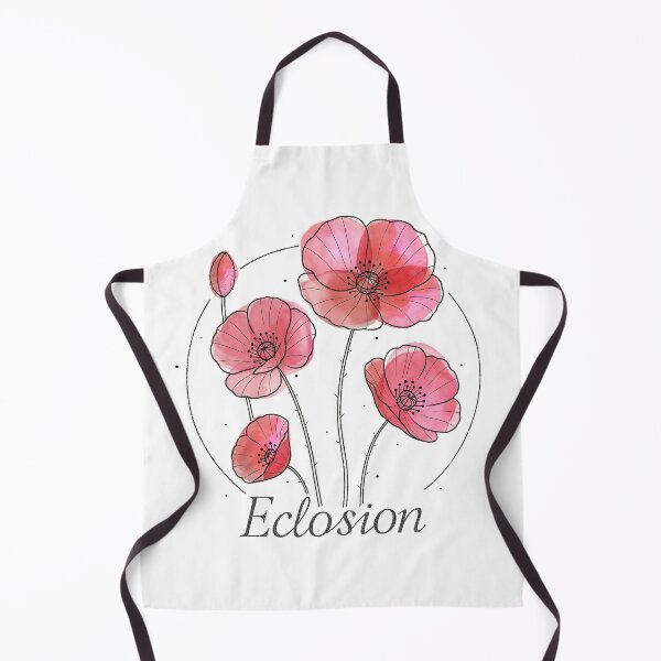 Item preview, Poppy Flower in Bloom Red, Black and White designed and sold by Audrey Janvier | AJD.