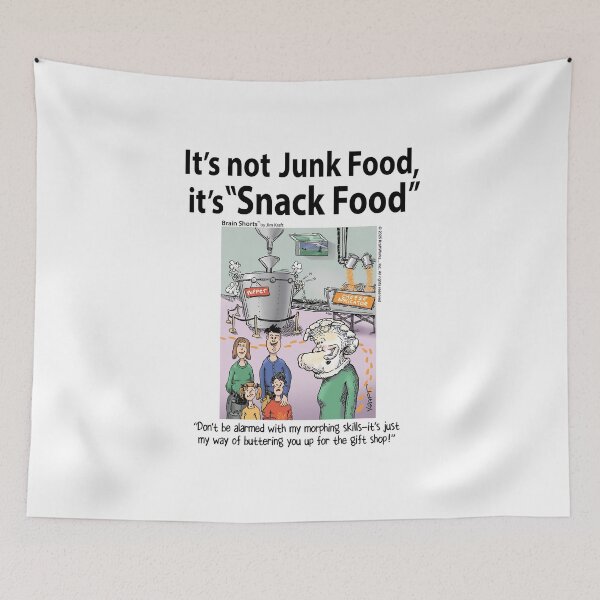 Item preview, It's Not Junk Food—Snack Food Fan designed and sold by Brain Shorts.