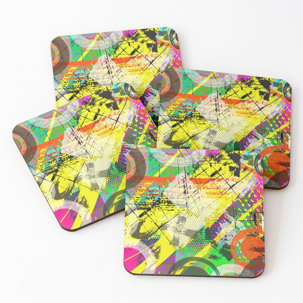 Item preview, Multi-colored Abstract designed and sold by Mimi's Tees & POD's.