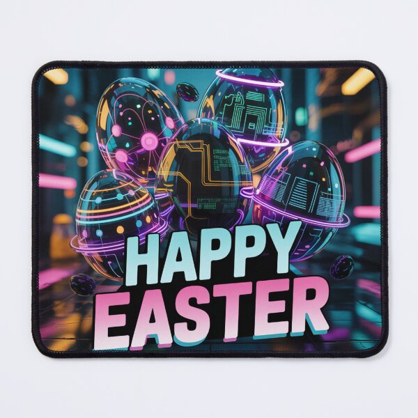 Item preview, Happy Easter Eggs - Cyberpunk Theme designed and sold by OnixDesign.