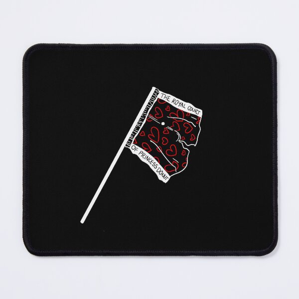 Item preview, The royal court of princess donut flag (dark) designed and sold by TheDoodlemancer.