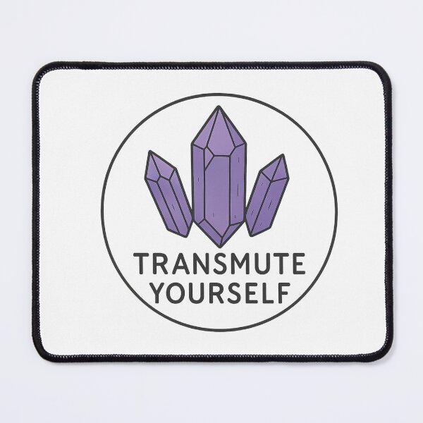 Item preview, Transmute Yourself – Mystical Spiritual Alchemy Design designed and sold by TheCosmicGrove.