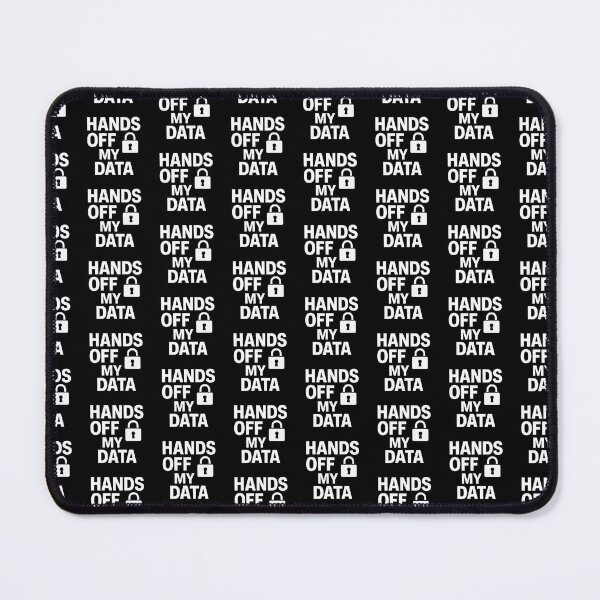 Item preview, Hands Off My Data – Digital Privacy Protest Statement Design designed and sold by astersgraphics.
