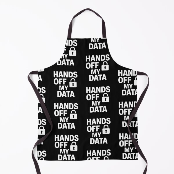 Item preview, Hands Off My Data – Digital Privacy Protest Statement Design designed and sold by astersgraphics.