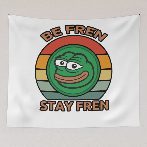 Item preview, Be fren stay fren NO HODL PEP designed and sold by NoiseToSeeYou.