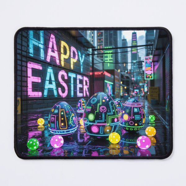 Item preview, Happy Easter Eggs - Cyberpunk Theme designed and sold by OnixDesign.