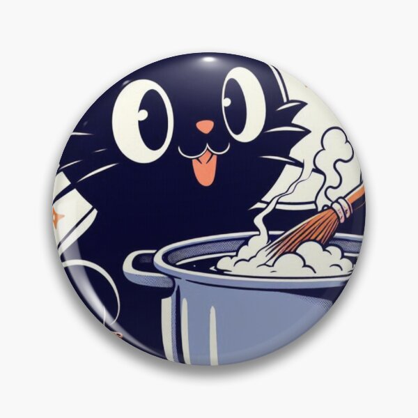 Item preview, Cat cooking designed and sold by Creativnani.