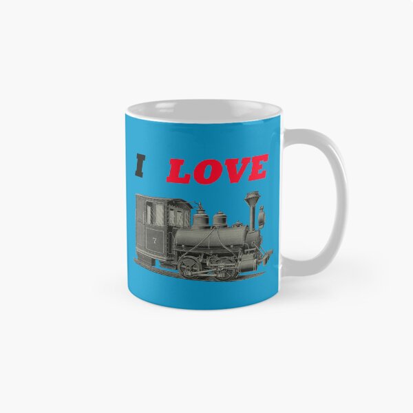 Item preview, Art by Mike Acrylic Linocut and digital, I Love Trains Train Railway Steam Locomotive designed and sold by allartbymike.