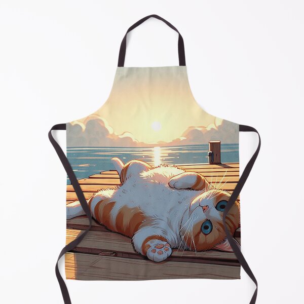Item preview, Dockside Daydreams: A Lazy Cat's Afternoon Dreams designed and sold by nikkolaus.