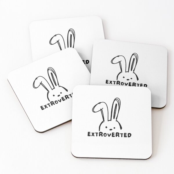 Item preview, extroverted bunny designed and sold by ZMaria.