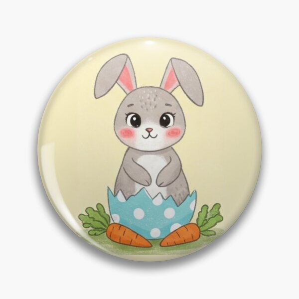 Item preview, Easter Bunny with egg - HAPPY EASTER designed and sold by JustSlay28.