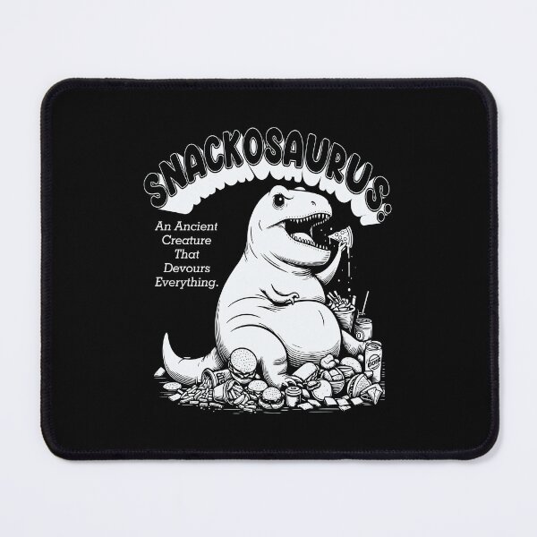 Item preview, Snackosaurus T-Rex | Hilarious Food Lover Design for Snack Addicts designed and sold by Cree8if.
