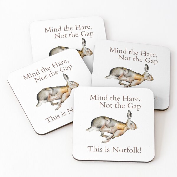 Item preview, Mind the Hare, Not the Gap - This is Norfolk!  designed and sold by MyriadNorfolk.