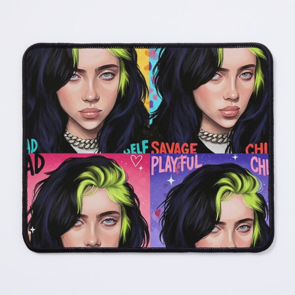 Item preview, Moods of Billie Eilish inspired Pop Art Dresses, Kiss April Easter T-Shirts  designed and sold by Abstractadorn.