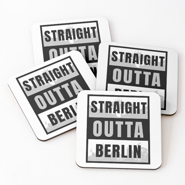 Item preview, straight outta Berlin i love berlin best city designed and sold by LayersDesign.