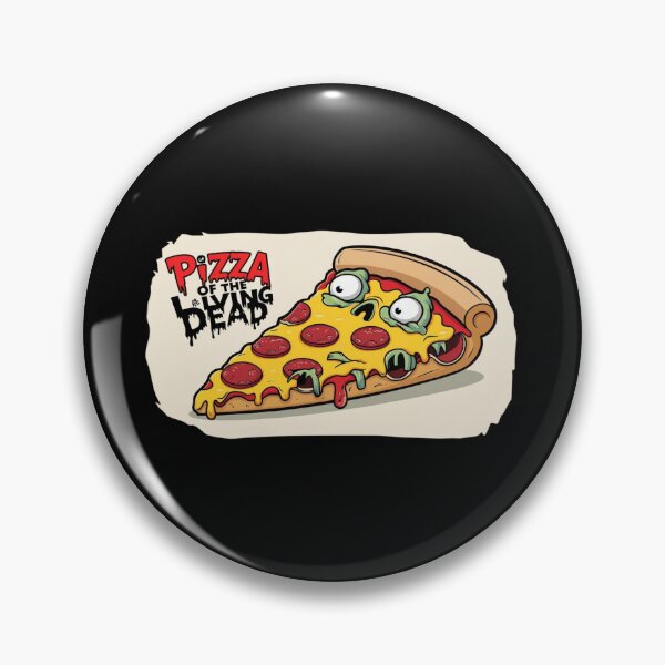 Aperçu de l'œuvre Pizza des morts-vivants créée et vendue par LOLThreads.
