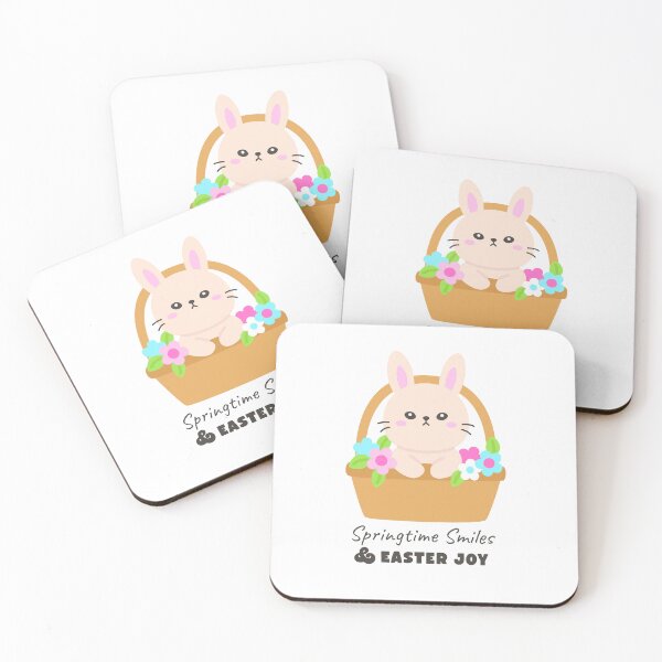 Item preview, Bunny in Floral Basket – Springtime Easter Joy Sticker designed and sold by BubiStudio.