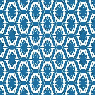 Artwork thumbnail, Abstract Interlocking Shapes Pattern by Patternfluent