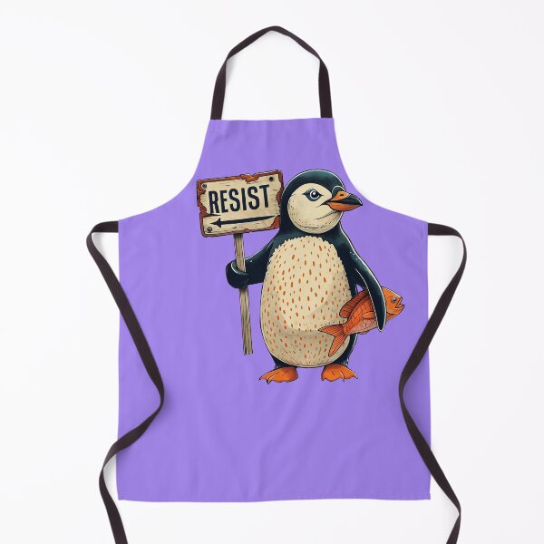 Item preview, penguin resist, penguin, cute, funny, penguins, animal, cartoon, bird designed and sold by happinesproject.