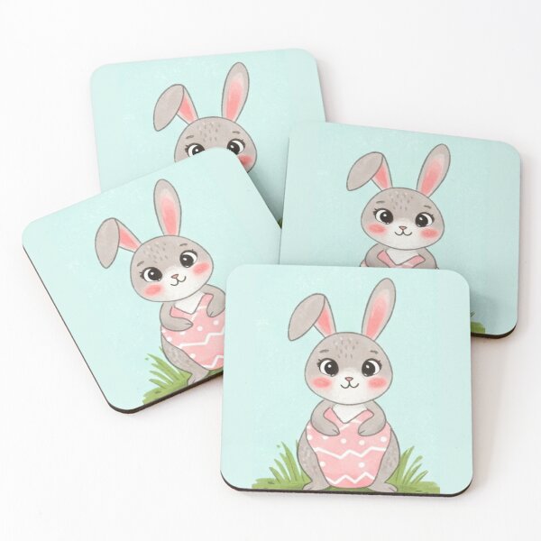 Item preview, Easter Bunny with egg - HAPPY EASTER designed and sold by JustSlay28.