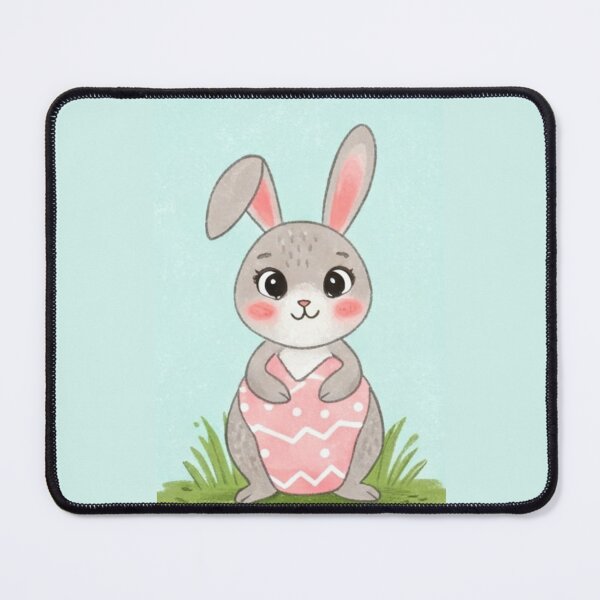 Item preview, Easter Bunny with egg - HAPPY EASTER designed and sold by JustSlay28.