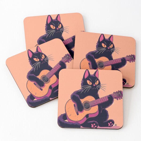 Item preview, Guitar cat designed and sold by Creativnani.