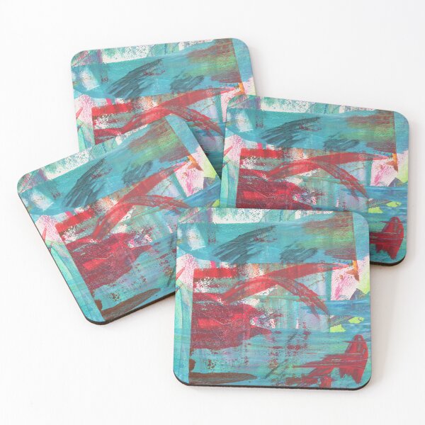 Item preview, Art by Mike in abstract style colorful and pop color areas apartment decorating designed and sold by allartbymike.