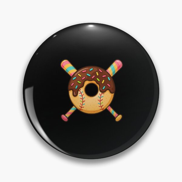 Item preview, Funny Donut Baseball with Candy Bats for Boys Girls Youth designed and sold by diyoor.