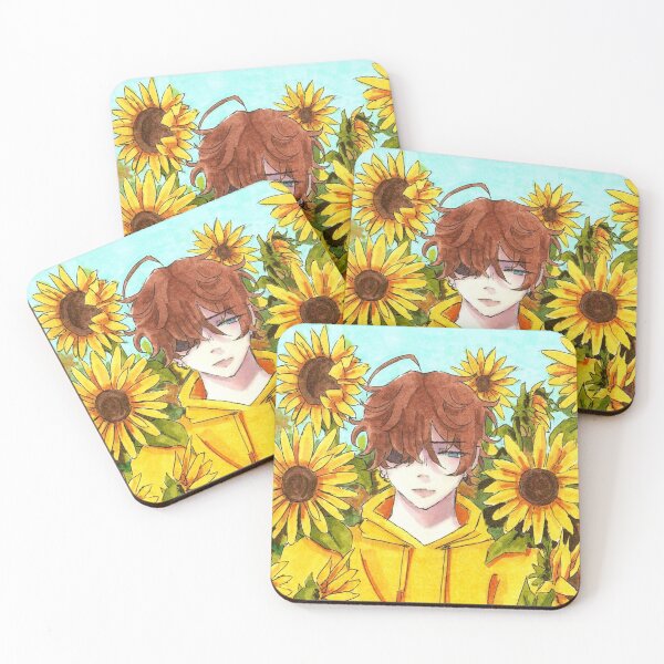 Item preview, Boy in sunflowers designed and sold by Aagan.