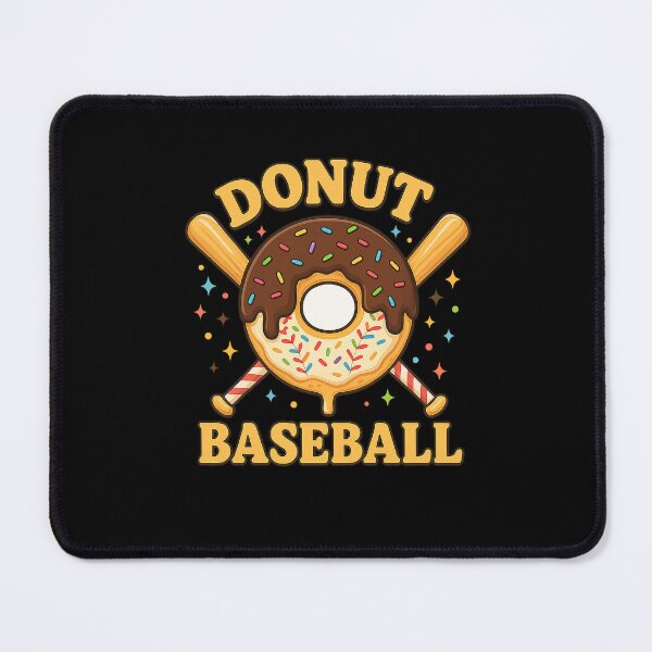 Item preview, Sweet Baseball Shirt Donut Home Plate Gift Tee for Kids & Teens designed and sold by diyoor.