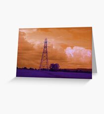 Pylon Art Again but different Greeting Card