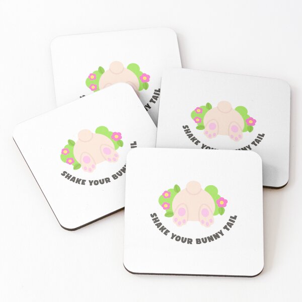 Item preview, Funny Bunny Butt – Shake Your Bunny Tail Easter Sticker designed and sold by BubiStudio.