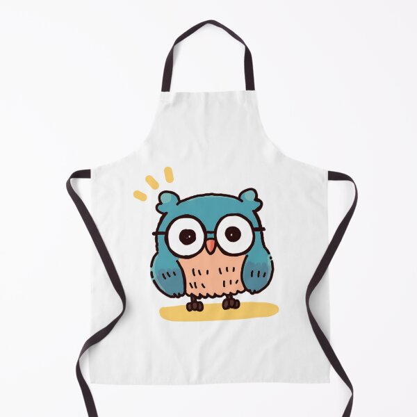 Item preview, Kawaii Owl wearing glasses designed and sold by Elinotes.