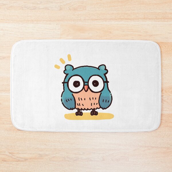Item preview,  Kawaii Owl wearing glasses designed and sold by Elinotes.