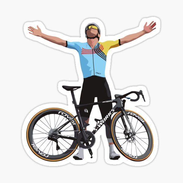 Item preview, Evenepoel Olympics designed and sold by bonk-cycling.