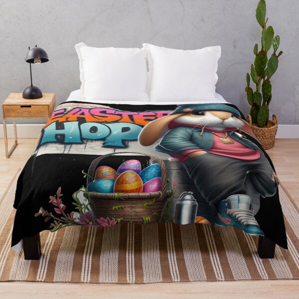 Item preview, Hip Hop Bunny - Easter Edition designed and sold by RWT-Design.